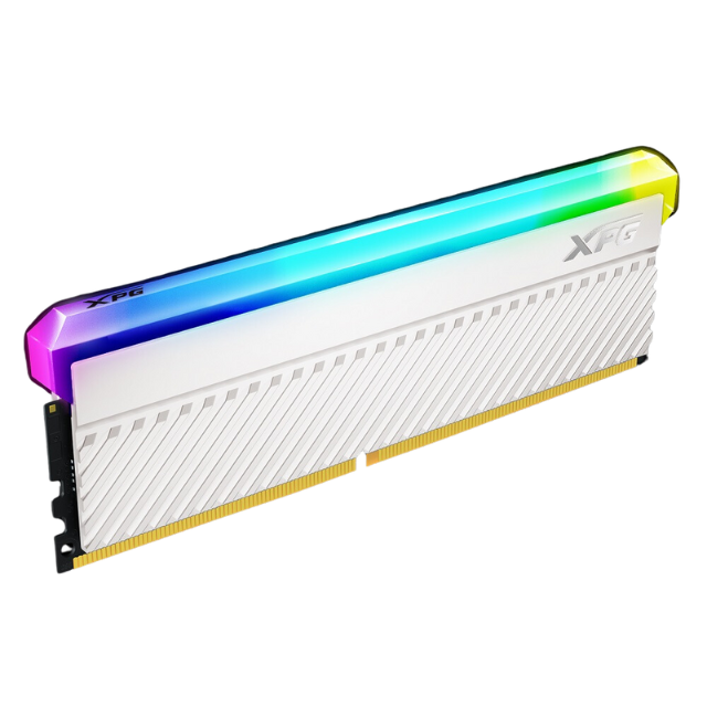 Memoria RAM DDR4 8GB 3200MHz Adata XPG SPECTRIX D45G 1x8GB / RGB / Blanca / AX4U32008G16A-CWHD45G