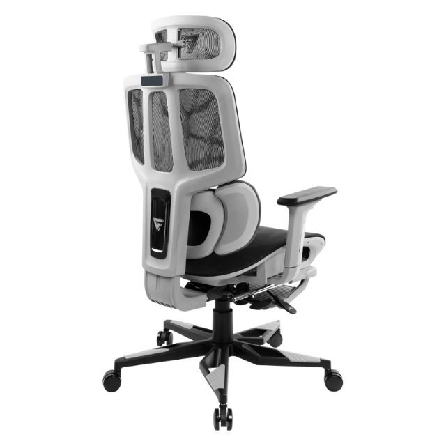 Silla Gamer Game Factor CGM700 / Hasta 150Kg / Negro/Blanco / CGM700