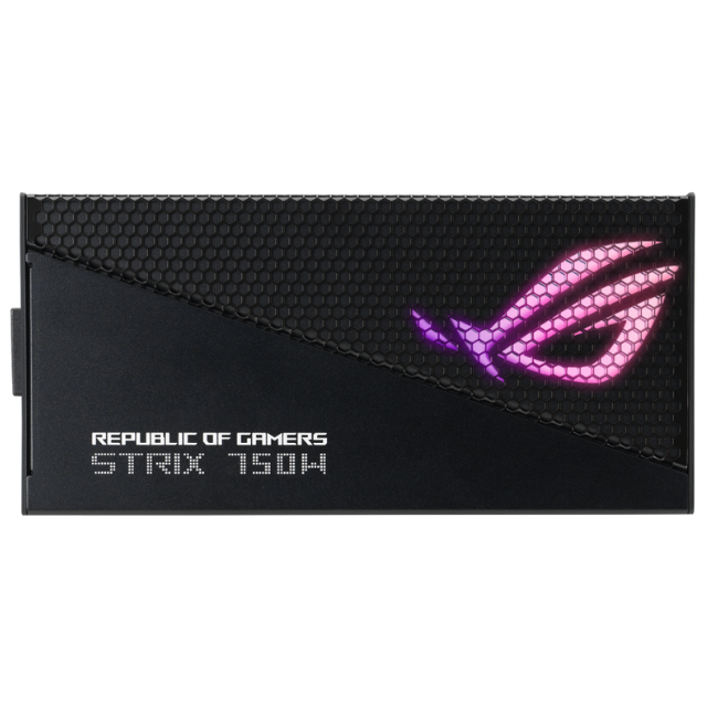 Fuente de Poder ASUS ROG Strix Gold Aura Edition 80+ Gold / 20+4 pin ATX / 135mm / 750W / ROG-STRIX-750G-AURA-GAMING