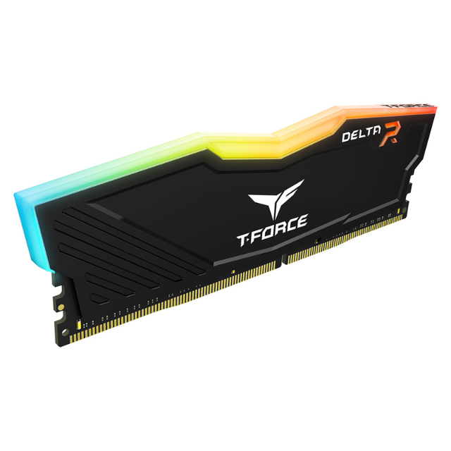 Memoria RAM Team Group T-Force Delta RGB DDR4 / 3200MHz / 32GB (2x16) / Non-ECC / CL16 / XMP / TF3D432G3200HC16FDC01