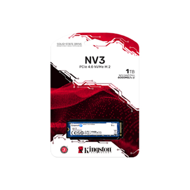 Unidad de Estado Sólido SSD Kingston SNV3S NVMe / 1TB / PCI Express 4.0 / M.2 / SNV3S/1000G