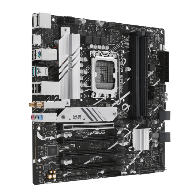 Tarjeta Madre ASUS Micro ATX PRIME B760M-A AX / Socket 1700 / Intel B760 / HDMI / DDR5 / PRIME B760M-A AX