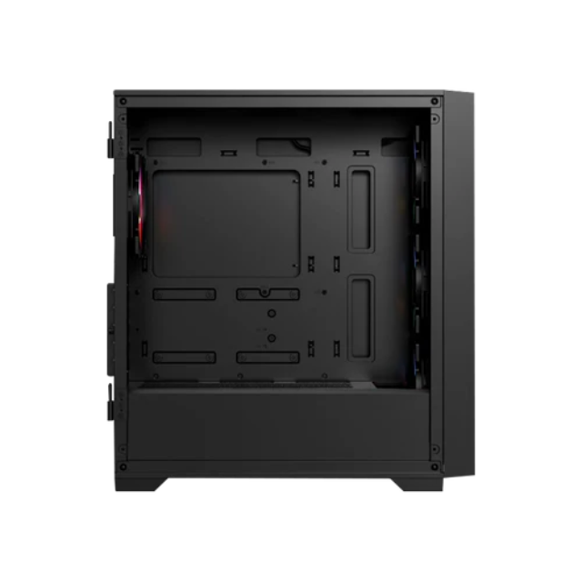 Gabinete Balam Rush Carbono Twin Mate 6000 / Midi-Tower, Micro-ATX/Mini-ITX / USB 3.0/2.0 / Sin Fuente / 4 Ventiladores RGB Instalados / Negro / BR-938815