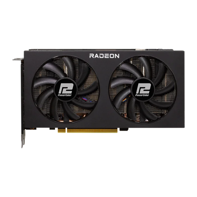 Tarjeta de Video Power Color Radeon Fighter RX 7600 XT / 16GB GDDR6 / HDMI 3xDP / AMD RDNA 3 / RX 7600 XT 16G-F