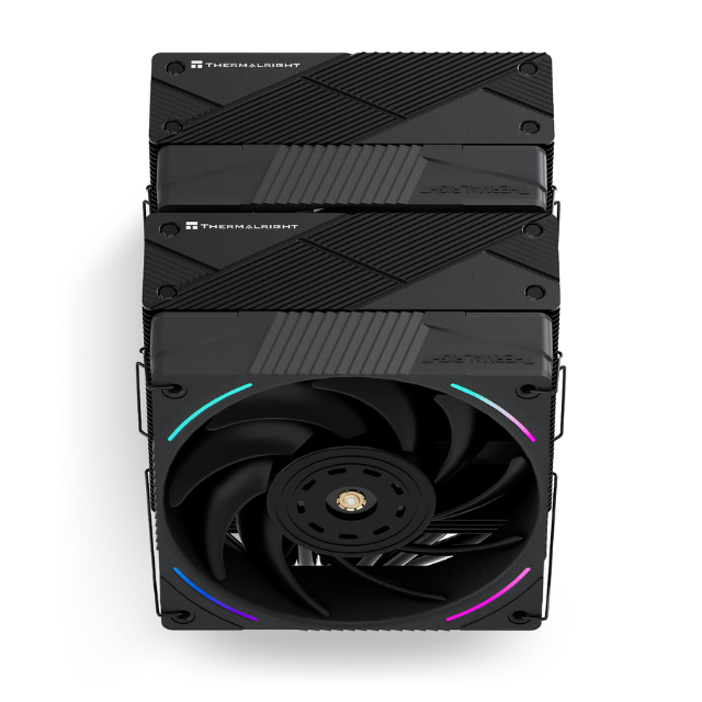 Disipador de torre doble fan Thermalright Phantom Spirit 120 Evo / Negro / AMD / INTEL 