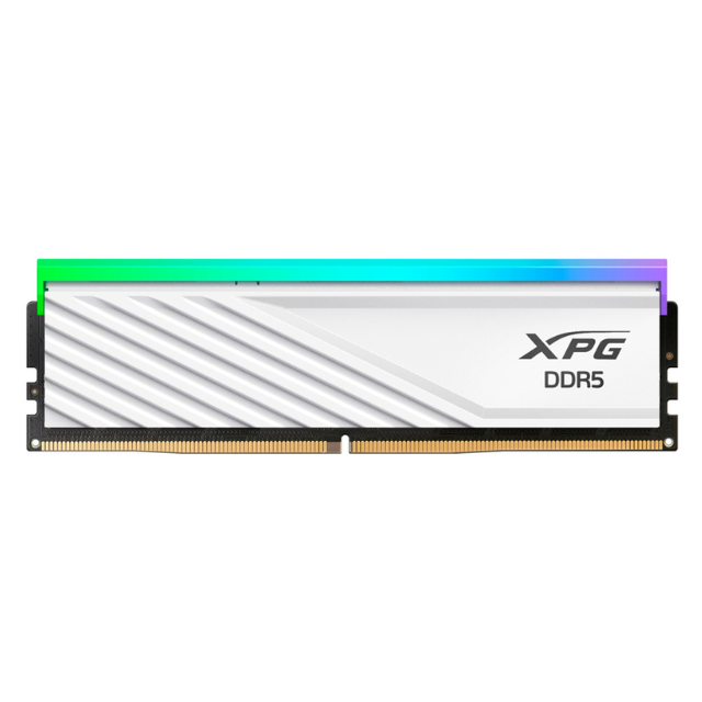 Memoria RAM XPG Lancer Blade RGB DDR5 / 6000MHz / 2x24GB / ECC / CL30 / XMP / Blanco / AX5U6000C3024G-DTLABRWH