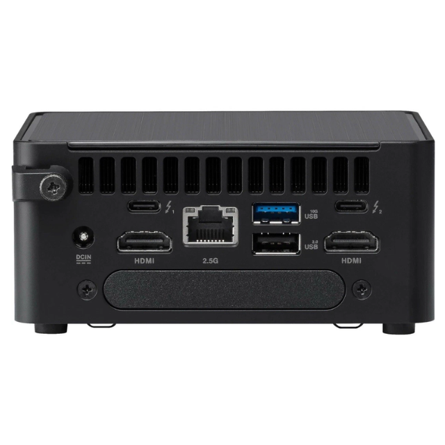 Mini Pc ASUS OPBG NUC 14 PRO / Intel Core Ultra 5 135H / 14 núcleos / 8GB RAM DDR5 / 500GB SSD NVME / Gráficos Intel ARC / WIFI / Bluetooth 