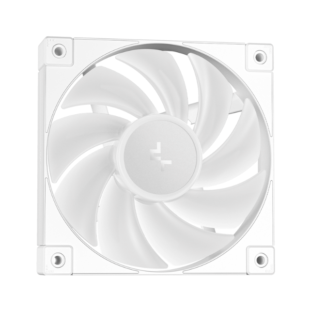 Enfriamiento Líquido DEEPCOOL MYSTIQUE 240 / ARGB / 3400 RPM±10% / Blanco / R-LX240-WHDSNMCP-G-1