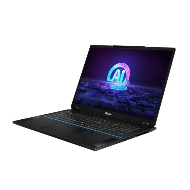 MSI Stealth 18 AI Studio 18” 240Hz QHD+ Gaming Laptop: Intel Ultra 9-185H, NVIDIA Geforce RTX 4090, 32GB DDR5, 2TB NVMe SSD, Cooler Boost 5, Win 11: Black A1VIG-009US / EQUIPO DE EXHIBICION