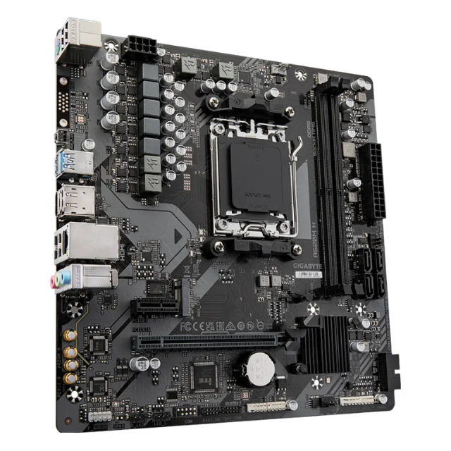 Tarjeta Madre Gigabyte A620M H, Micro-ATX, Socket AM5, AMD A620, 96GB DDR5, HDMI