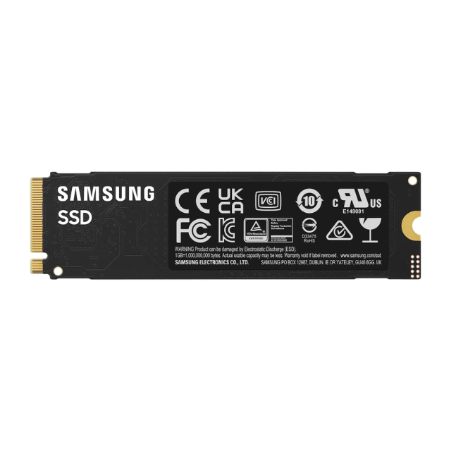 Samsung 990 EVO Plus SSD 2TB M.2 NVMe, PCIe Gen 4x4 / Gen 5x2, Lectura 7250 MB/s, Escritura 6300 MB/s, TurboWrite 2.0, Control Térmico