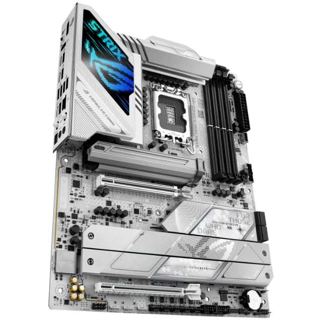 Tarjeta Madre ASUS ROG Strix Z890-A Gaming WiFi / LGA1851 / ATX / Intel® Core™ Ultra Series 2 Ready / DDR5 / WiFi 7 / 5XM.2 / Thunderbolt™ 4 / AI avanzado listo para PC / ROG STRIX Z890-A GAMING WIFI 