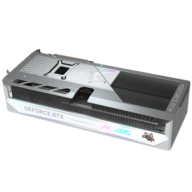 Tarjeta de Video GIGABYTE GeForce RTX 5080 AORUS MASTER ICE / 16GB GDDR7 / 256-bit / DisplayPort x3 / HDMI / DirectX API DirectX 12 / GV-N5080AORUSM ICE-16GD