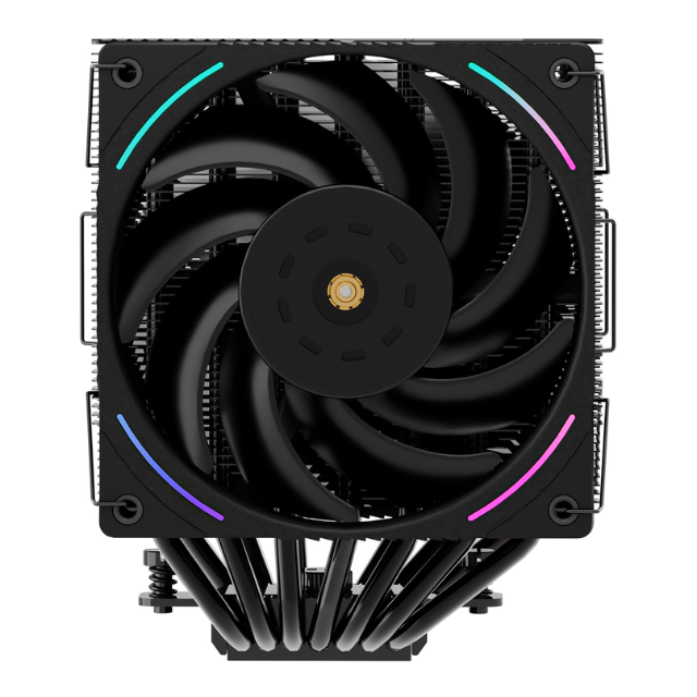 Disipador de torre doble fan Thermalright Phantom Spirit 120 Evo / Negro / AMD / INTEL 