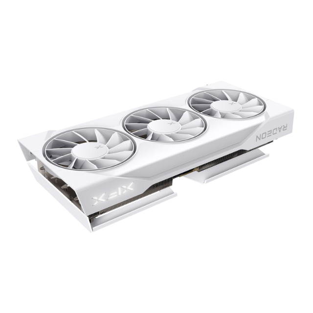 Tarjeta de Video XFX SWIFT RX 9060 XT GAMING OC WHITE EDITION / 16GB GDDR6 / 128-bit / DisplayPort / HDMI / RX-96TS31 / 