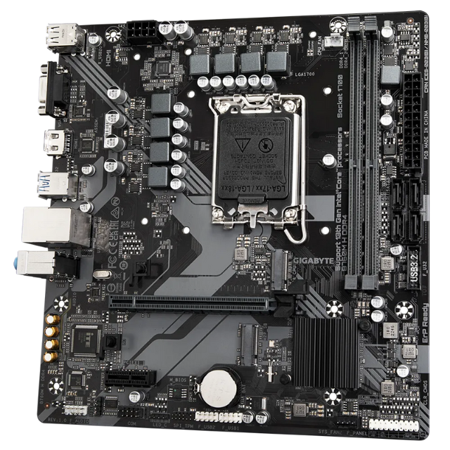 Tarjeta Madre Gigabyte B760M H / Micro ATX / LGA1700 / B760 / HDMI / Up To 64GB DDR4 / B760M H DDR4