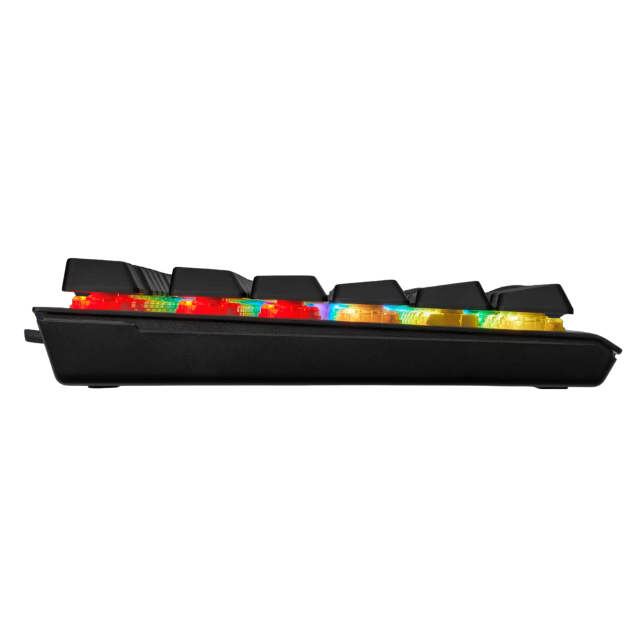 Teclado Mecánico Corsair K60 RGB PRO LOW PROFILE / Gamer / Switch Cherry MX / CH-910D018-NA