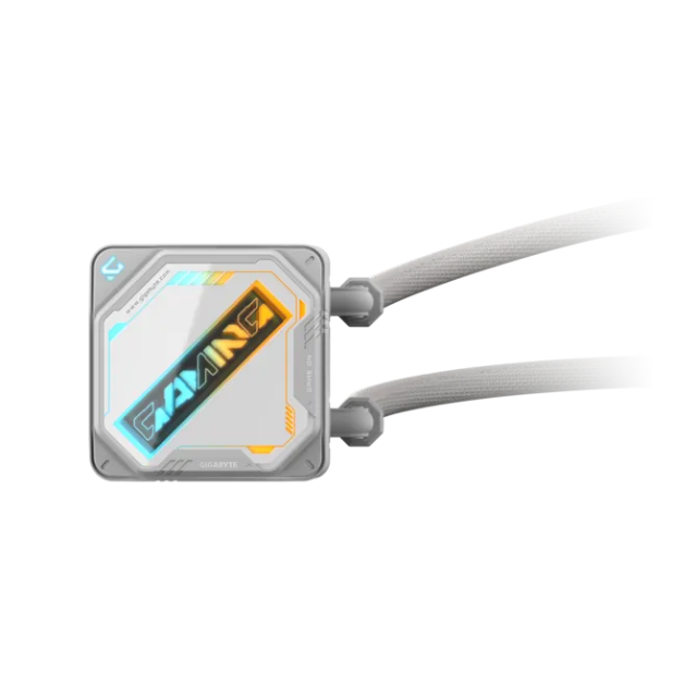Enfriamiento Líquido Gigabyte GAMING 240 ICE / 240mm / 2x120mm / Hasta 2200RPM / Blanco