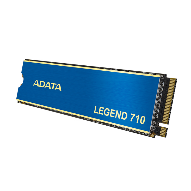 ADATA SSD Legend 710 M.2 1TB PCIe Gen3 x4 M.2 2280 Unidad de Estado sólido, diseño para Creator Gaming, Velocidad de Lectura de hasta 2.400 MB/s, 3D NAND, LDPC, AES 256 bits cifrado