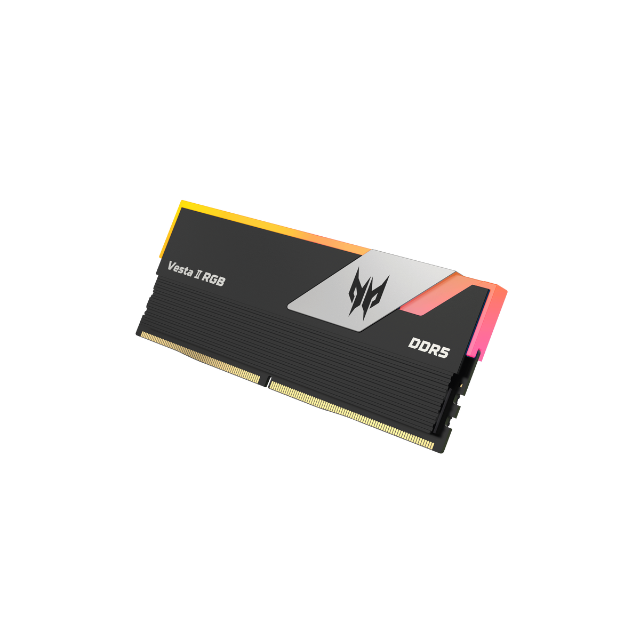 Memoria RAM Acer Vesta II RGB DDR5 / 6000MHz / 32GB (2x16GB) / ECC / CL32 / XMP / BL.9BWWR.378