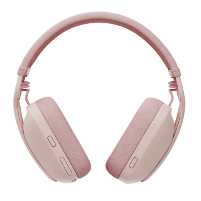 Audífonos con Micrófono Logitech Zone Vibe 100 / Bluetooth / Inalámbrico / Rosa / 981-001223