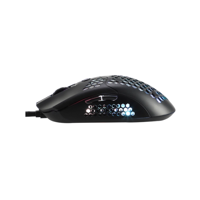 Mouse Gamer Naceb NA-0954 / Led RGB - 10000DPI / Negro / 6 Botones / USB 