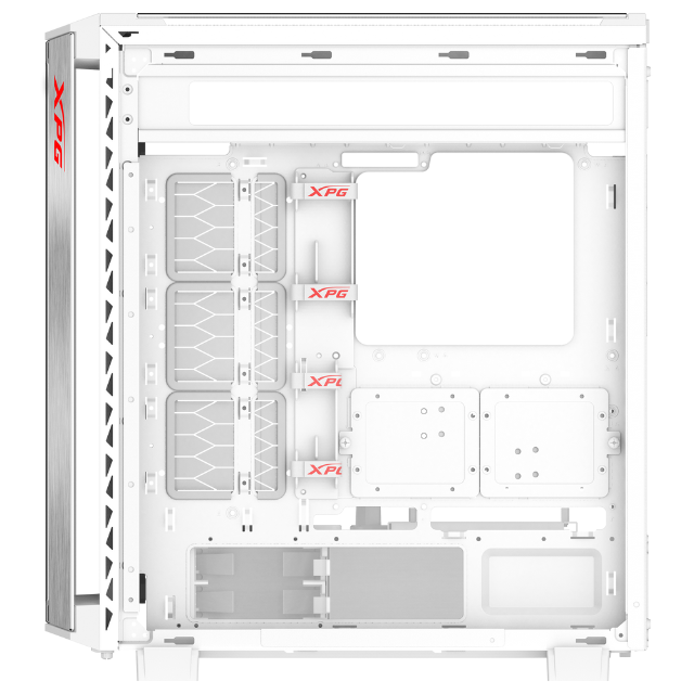 Gabinete XPG Battlecruiser II RGB White / Cristal Templado / USB 3.2 / BATTLECRUISERIIST-WHCWW