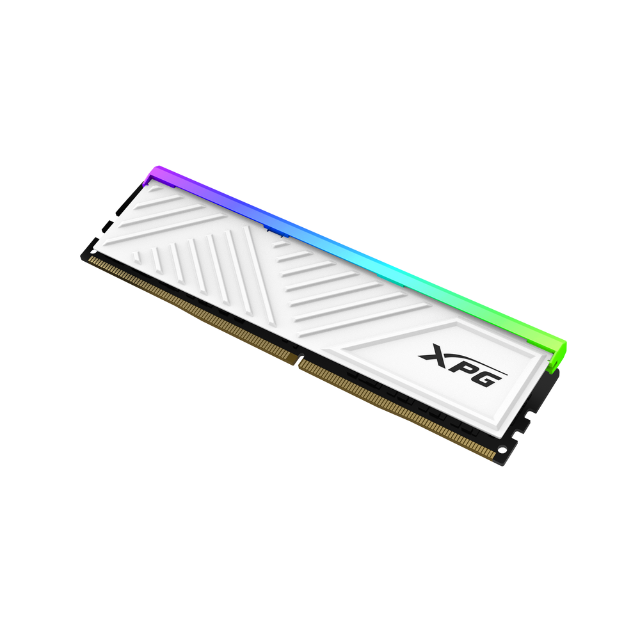 Memoria RAM XPG Spectrix D35G RGB DDR4 / 3200MHz / 16GB / Non-ECC / CL16 / XMP / White / AX4U320016G16A-SWHD35G