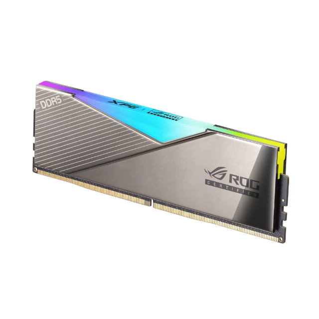 Memoria RAM XPG Lancer RGB ROG DDR5 / 6600MHz / 32GB (2x16GB) / ECC / CL32 / XMP / AX5U6600C3216G-DCLARROG