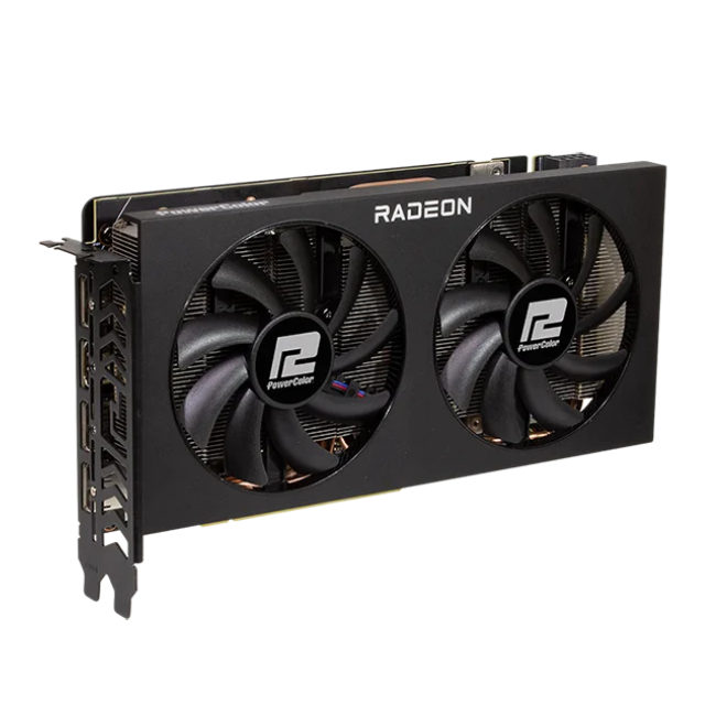 Tarjeta de Video Power Color Radeon Fighter RX 7600 XT / 16GB GDDR6 / HDMI 3xDP / AMD RDNA 3 / RX 7600 XT 16G-F