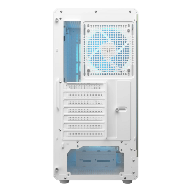 Gabinete Cougar Airface Pure PRO / RGB / Cristal Templado / Midi-Tower, Mini-ITX/Micro-ATX/ATX / USB 3.0/2.0 / Sin Fuente / 4 Ventiladores ARGB Instalados / BLANCO