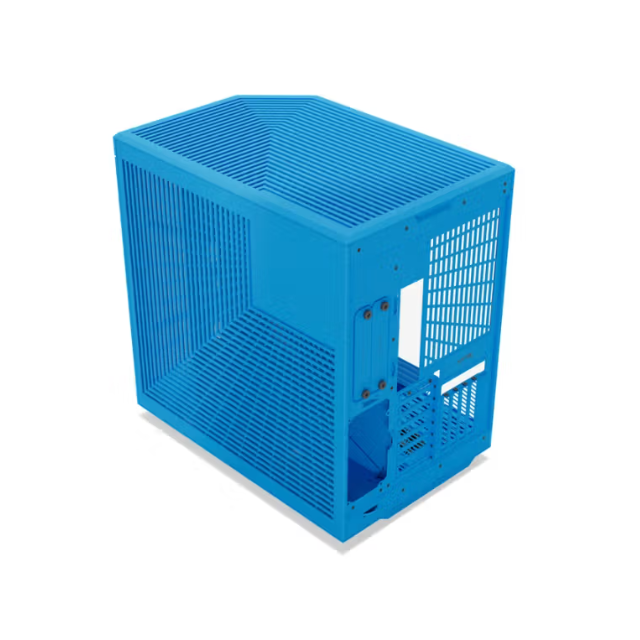 Gabinete Hyte Y70 / Midi-Tower, ATX/EATX/Micro-ATX/Mini-ITX / USB 3.0 / Sin Fuente / 1 Ventilador Instalado / Blueberry Milk / CS-HYTE-Y70-BM