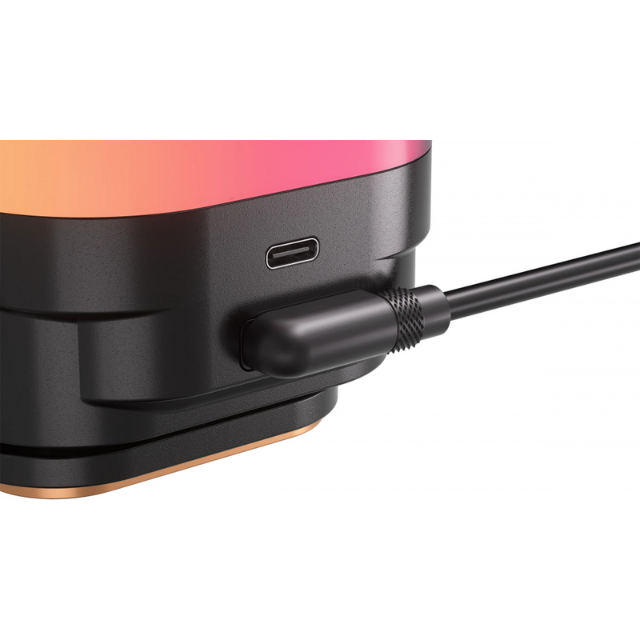 Corsair iCUE LINK TITAN 360 RX LCD Enfriamiento Líquido para CPU, 3x 120mm, hasta 2100RPM, Negro