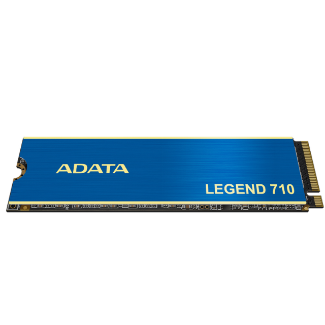 ADATA SSD Legend 710 M.2 1TB PCIe Gen3 x4 M.2 2280 Unidad de Estado sólido, diseño para Creator Gaming, Velocidad de Lectura de hasta 2.400 MB/s, 3D NAND, LDPC, AES 256 bits cifrado