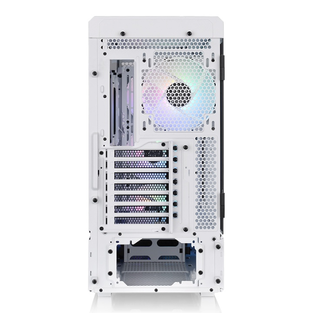 Gabinete Thermaltake Ceres 500 TG ARGB Snow / Midi-Tower, ATX/E-ATX/Micro ATX/Mini-ITX / Cristal Templado / USB 3.0 / Sin Fuente / 4 Ventiladores Instalados ARGB / Blanco / CA-1X5-00M6WN-00