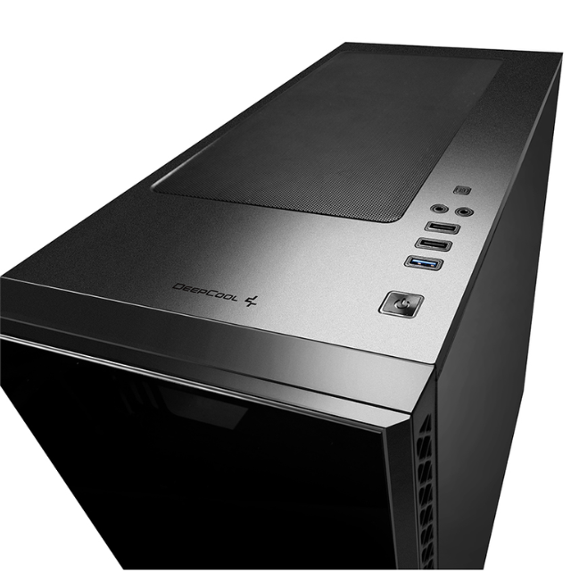 Gabinete Deepcool Matrexx 50 ADD-RGB 4F Black / Asus Aura Sync / Cristal Templado / E-ATX - DP-ATX-MATREXX50-AR-4F