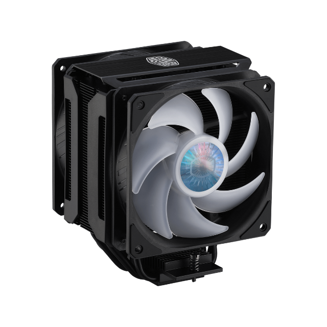 Disipador para CPU Disipador y Ventilador Led RGB para Procesador Cooler Master MasterAir MA612 STEALTH ARGB - 120mm X2 Intel y AMD / MAP-T6PS-218PA-R1