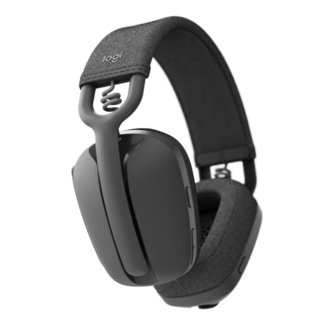 Audífonos con Micrófono Logitech Zone Vibe 100 / Bluetooth / Inalámbrico /Gris/ 981-001214