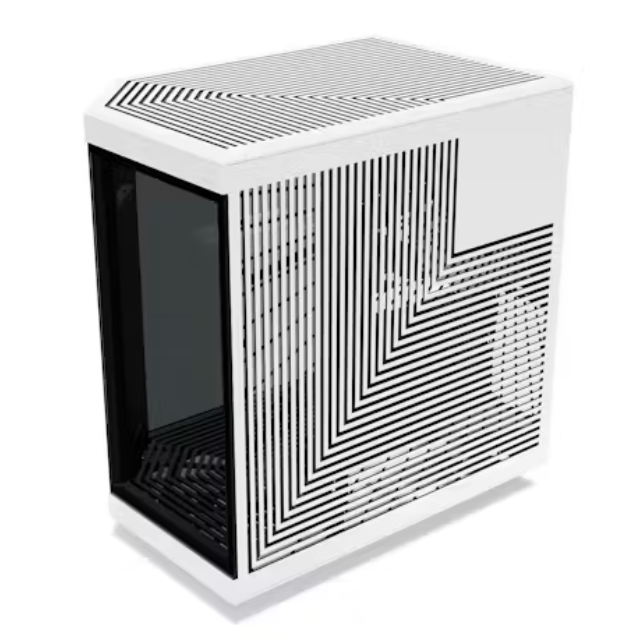 Gabinete Hyte Y70 Touch, Pantalla Touchscreen 4k/60Hz, Midtower, E-ATX, Blanco con Negro - CS-HYTE-Y70-BW-L