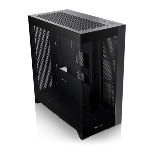 Gabinete Thermaltake CTE E600 MX / Cristal Templado / Midi-Tower, ATX/Mini-ITX/Micro-ATX/E-ATX / USB 3.0 / Sin Fuente / Negro / CA-1Y3-00M1WN-00