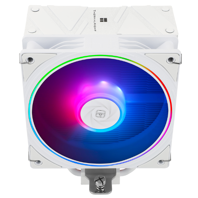 Disipador de torre Assassin Spirit 120 Evo White ARGB Thermalright / LGA115X / 1200 / 1700 /1851 / AM4 / AM5 / 4 tubos de calor