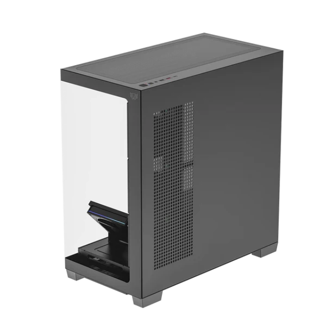 Gabinete BALAMRUSH TANK POLAR 7900 / Mid-Tower, ATX-Micro-ATX/ITX / USB 2.0/3.0 / Incluye 5 Ventiladores / Sin Fuente / Black / BR-941471