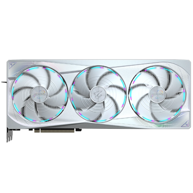 Tarjeta de Video GIGABYTE GeForce RTX 5080 AORUS MASTER ICE / 16GB GDDR7 / 256-bit / DisplayPort x3 / HDMI / DirectX API DirectX 12 / GV-N5080AORUSM ICE-16GD