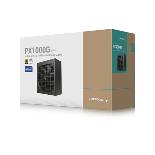 Fuente de Poder DeepCool PX1000G / 1000W / 80+ Gold / Modular / 24-pin ATX / 135mm / R-PXA00G-FC0B-VN