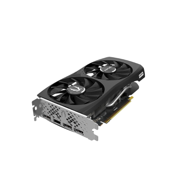 Tarjeta de Video Zotac NVIDIA GeForce RTX 4060 8GB Twin Edge OC / 8GB 128-bit GDDR6 / PCI Express 4.0 / ZT-D40600H-10M 