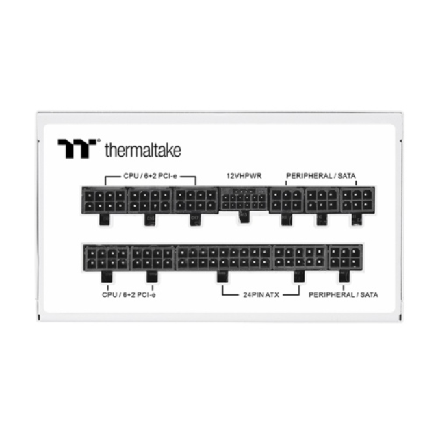 Fuente de poder Thermaltake Toughpower GF3 A3 SNOW / 1050W 80+ Gold / Full Modular