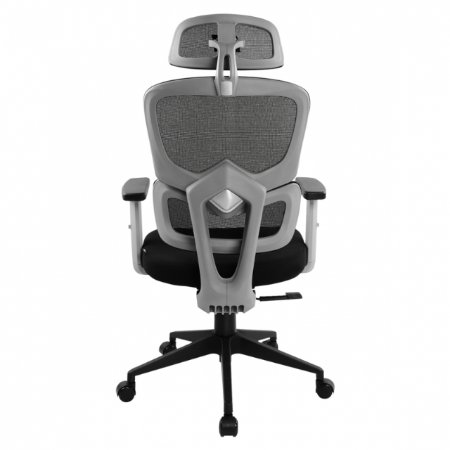 Silla Gamer Vorago Start The Game CGM-400-BK / Mesh / Resplado Reclinable / Ruedas 50 Mm / Ajuste De Altura / Soporta hasta 150 Kg / Piston Clase 4 / Malla Transpirable / Estructura Metálica / Color Negro / CGM-400-BK