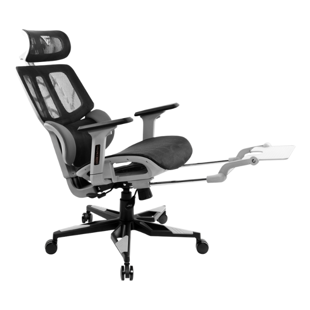 Silla Gamer Game Factor CGM700 / Hasta 150Kg / Negro/Blanco / CGM700