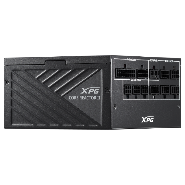 Fuente de Poder XPG Core Reactor II / Full Modular / ATX3.0 / 80 Plus Gold / 850 vatios / COREREACTORII850G-BKCUS