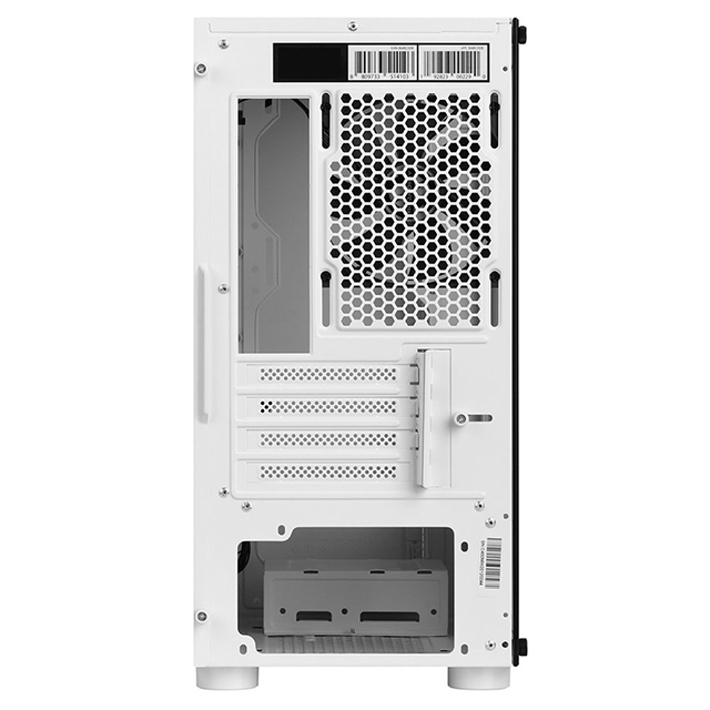 Gabinete Munfrost BAMBU White / Cristal templado / ARGB Sync / Controlador de ventiladores / Micro ATX - Mini ITX / 1 Ventilador ARGB incluido